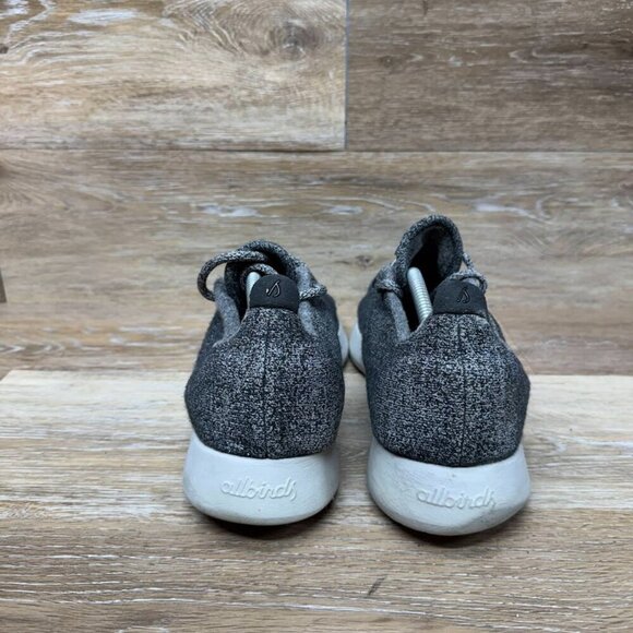 Allbirds Gray Merino Wool Runners Sneakers Men's Size 12 - Picture 3 of 7